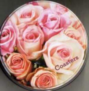 Romantic Country Flowers Coasters 8 Pack: Superstars de Fifi O'Neill