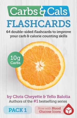 Carbs & Cals Flashcards PACK 1 de CHRIS CHEYETTE