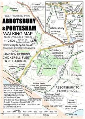 Abbotsbury & Portesham Walking Map (48) de Mike Harrison