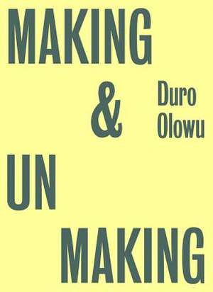 Duro Olowu: Making & Unmaking de Duro Olowu