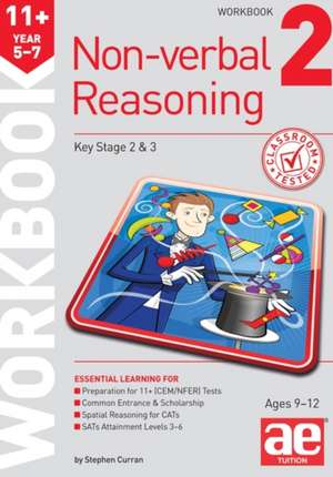 11+ Non-verbal Reasoning Year 5-7 Workbook 2 de Andrea F. Richardson