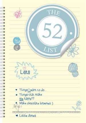 The 52 List de Lizzie Jones