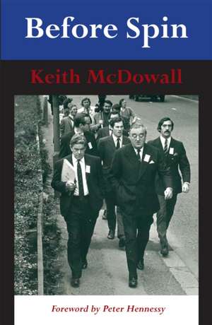 Before Spin de Keith McDowall