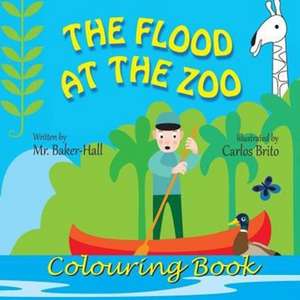 The Flood at the Zoo Colouring Book de Baker-Hall