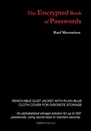 The Encrypted Book of Passwords de Raef Meeuwisse