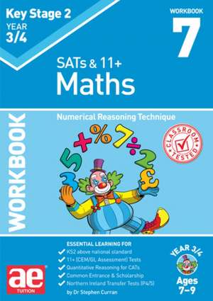 KS2 Maths Year 3/4 Workbook 7 de Dr Stephen C Curran