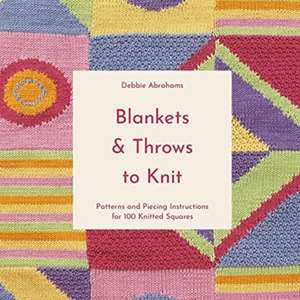 Blankets and Throws To Knit de Debbie Abrahams