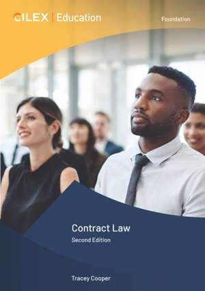 Contract Law de Tracey Cooper