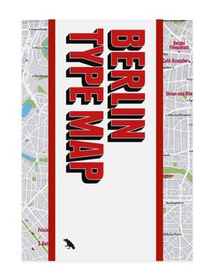 Berlin Type Map de Jesse Simon