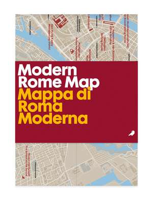 Modern Rome Map de Jacopo Costanzo