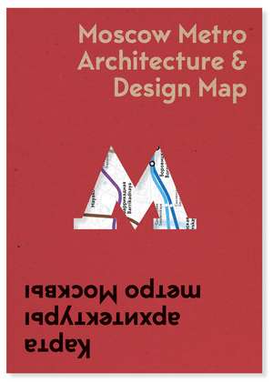 Moscow Metro Arch & Design Map de Nikolai Vassiliev