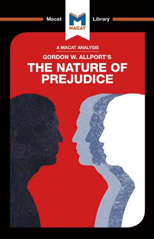 An Analysis of Gordon W. Allport's The Nature of Prejudice de Alexander O’Connor