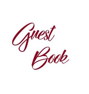 Burgundy Guest Book, Weddings, Anniversary, Party's, Special Occasions, Memories, Christening, Baptism, Visitors Book, Guests Comments, Vacation Home Guest Book, Beach House Guest Book, Comments Book, Funeral, Wake and Visitor Book (Hardback) de Lollys Publishing