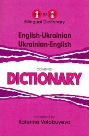 English-Ukrainian & Ukrainian-English One-to-One Dictionary (exam-suitable) de K. Volobuyeva