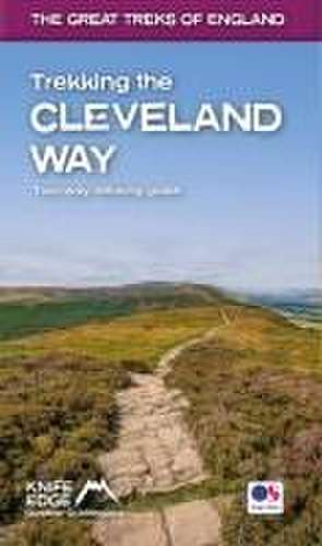 Trekking the Cleveland Way: Two-Way Guidebook with OS 1:25k Maps: 20 Different Itineraries de Andrew Mccluggage