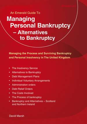 Managing Personal Bankruptcy - Alternatives to Bankruptcy: Revised Edition 2020 de David Marsh