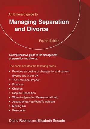 Managing Separation and Divorce de Diane Roome