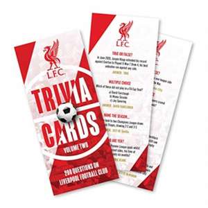 BALL, D: The Official Liverpool FC Trivia Cards Volume 2