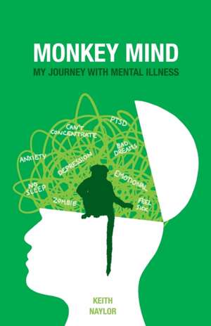 Monkey Mind: My Journey with Mental Illness de Keith Naylor