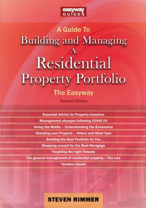 A Guide to Building and Managing a Residential Property Portfolio de STEVEN RIMMER