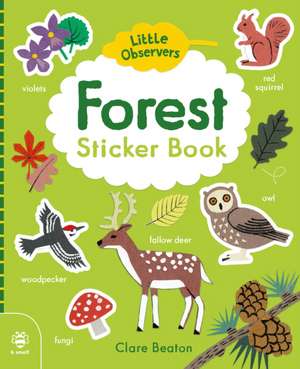 Forest Sticker Book de Catherine Bruzzone