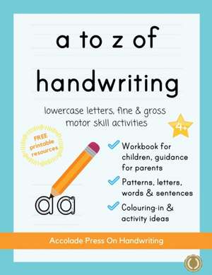 a to z of handwriting de Accolade Press