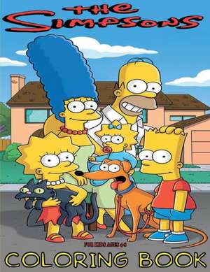 The Simpsons Coloring Book For kids de Sally J. Simpson