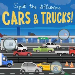 Spot the Difference - Cars and Trucks! de Webber Books