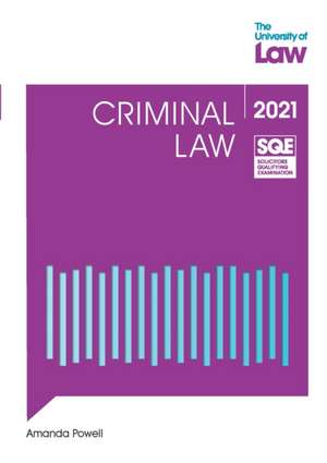 SQE - Criminal Law de Amanda Powell