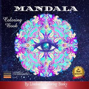 Mandala Coloring Book de Liudmila Coloring Books