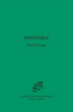 Impossible de Erri De Luca