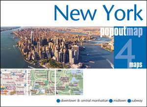 New York Double de Popout Map