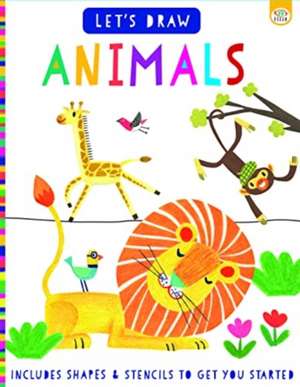 Let's Draw Animals de Elizabeth Golding