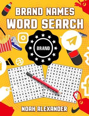 Brands Word Search de Noah Alexander