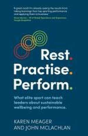 Rest. Practise. Perform.: What elite sport can teach leaders about sustainable wellbeing and performance de Karen Meager