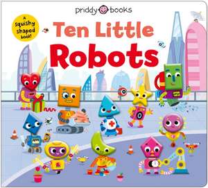 Ten Little Robots de Priddy Books