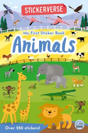 Stickerverse - My First Sticker Book Animals de Oakley Graham