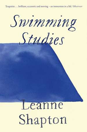 Swimming Studies de Leanne Shapton