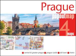 Prague Popout Map de Popout Maps