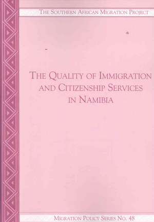 Quality of Immigration and Citizenship de Ndeyapo Nickanor