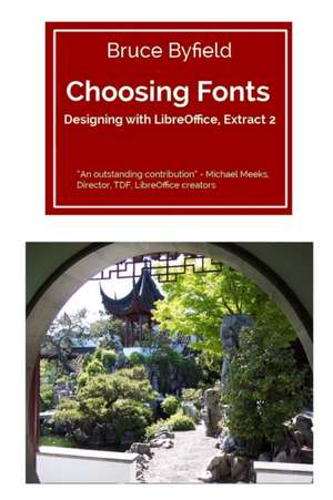 Choosing Fonts de Bruce Byfield