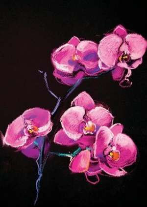 Oil Painting Journal Orchids