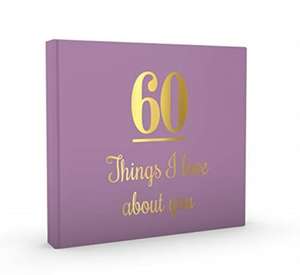 60 Things I Love About You Guest Book