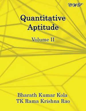 Quantitative Aptitude de Bharath Kumar Kola