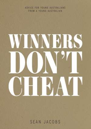 WINNERS DON'T CHEAT de Sean Jacobs