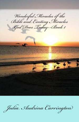 Wonderful Miracles of the Bible and Exciting Miracles God Does Today--Book 1