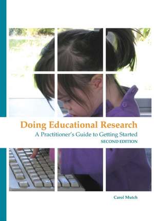Doing educational research de Carol Mutch
