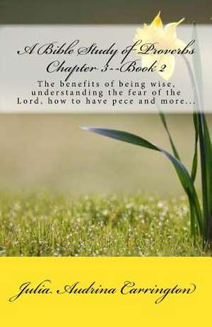 A Bible Study of Proverbs Chapter 3--Book 2