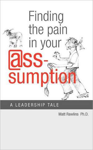 Finding the Pain in Your @Ss-Umption de Matt Rawlins