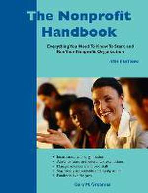 The Nonprofit Handbook de Gary M Grobman